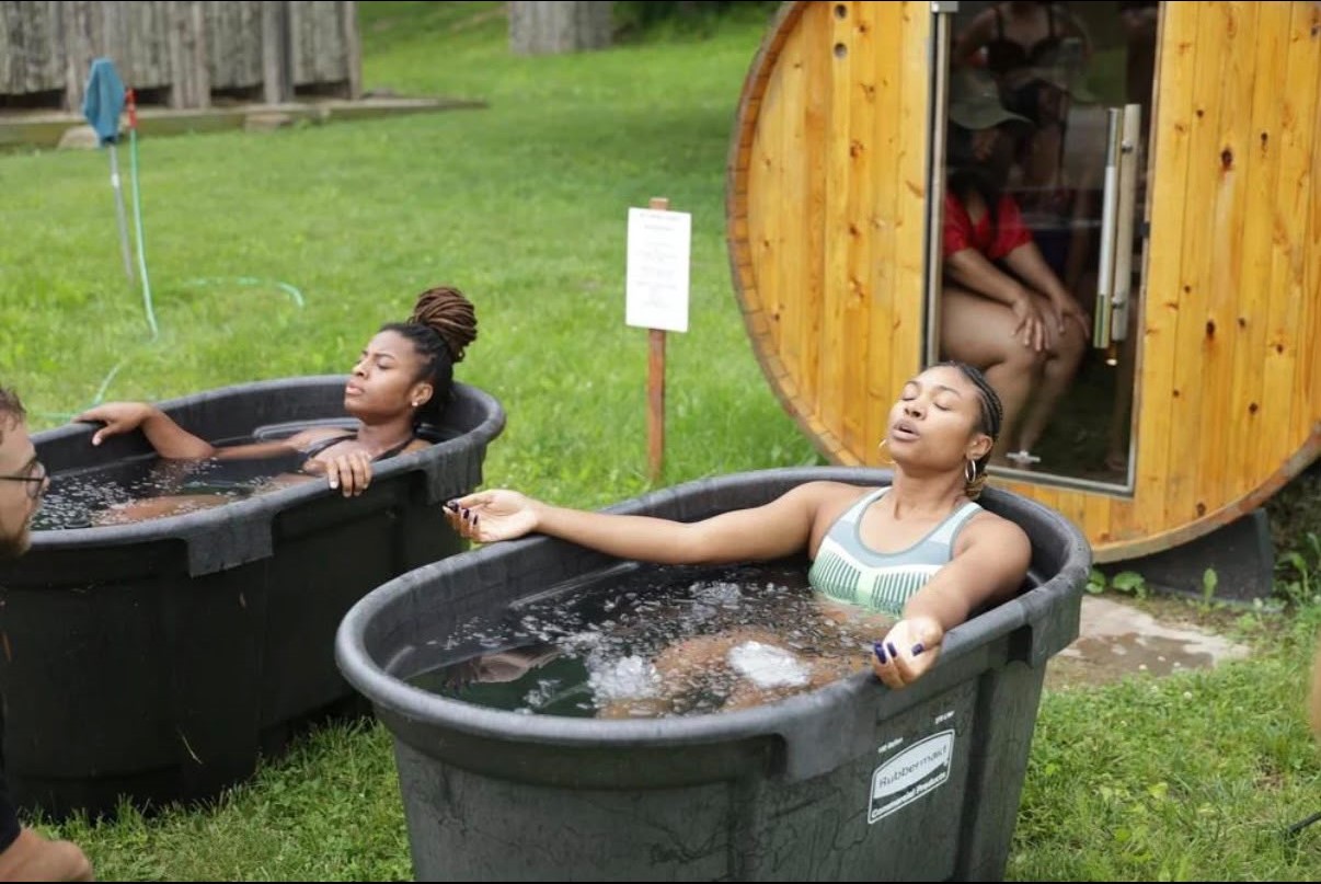 Private Ice Bath with Nawal Yoga