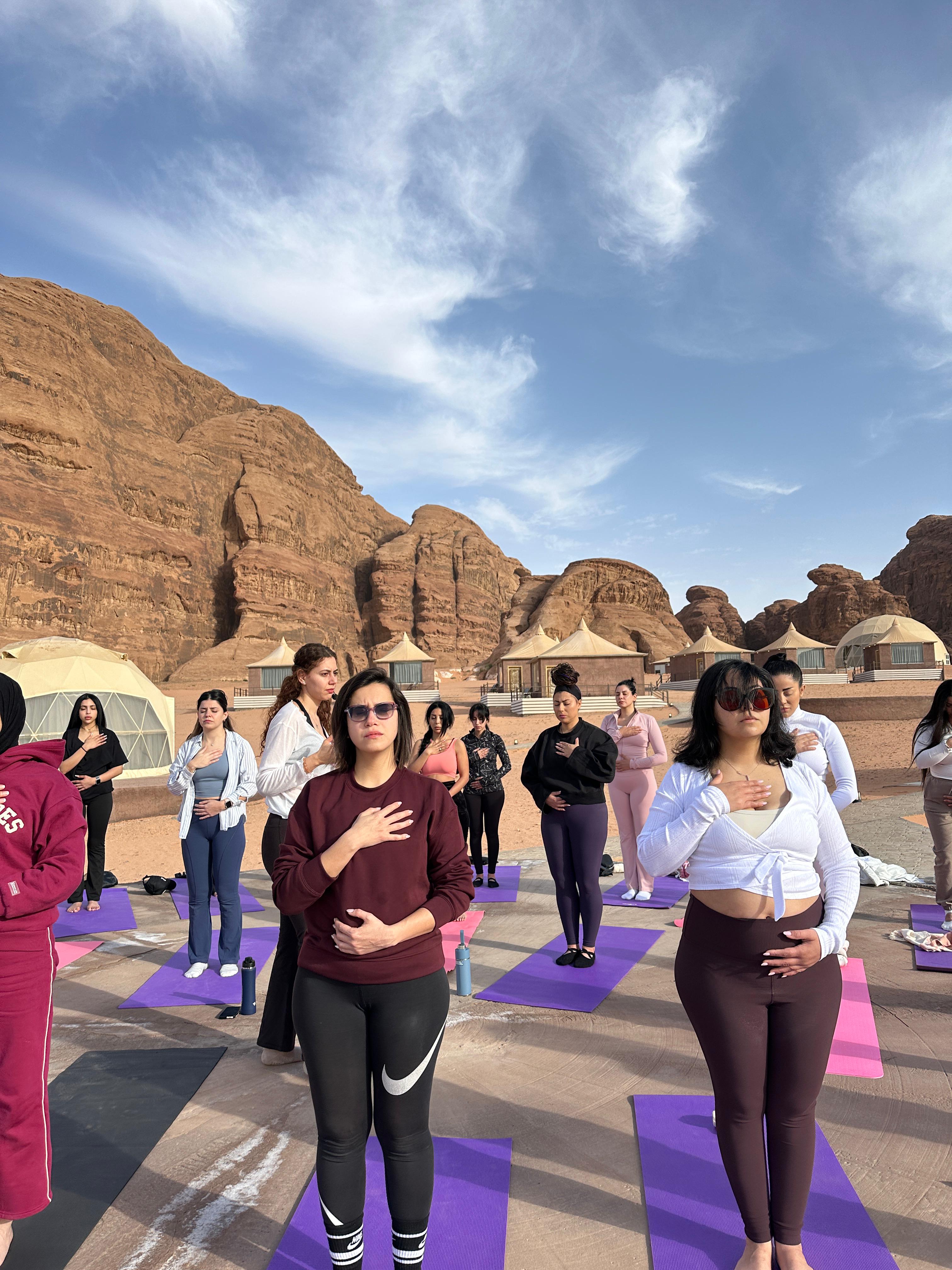 Women circle in retreat